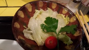 Eisbergsalat zum Curry