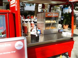 Hildegard Wurst-Real Hot Dogs on wheels Der Stand