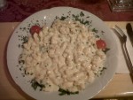 Käsenockerl mit Salat - BOHÈME - Wien