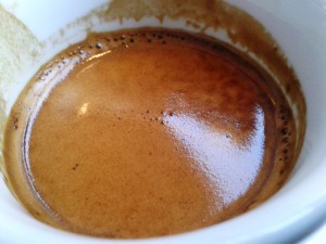 Sehr guter Espresso Doppio (EUR 3,50) - Times - Wien