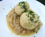 Fleischknödel mit Sauerkraut - Wieninger - Wien