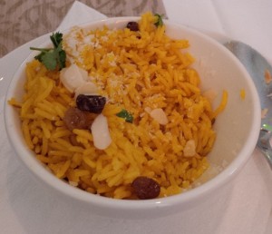Pillau Rice - Taste of India - Wien