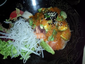 Avocado Sashimi Salat
