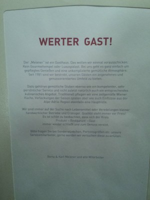 Meixner's Gastwirtschaft - Wien