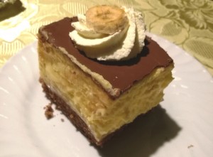 Bananenschnitte