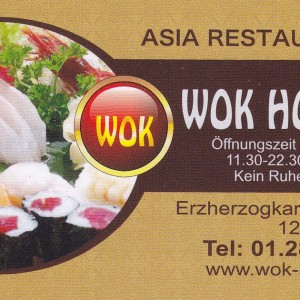 WOK-House - Visitenkarte - Wok House - Wien
