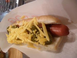 Hot Dog "Tijuana" - Hildegard Wurst deli - Wien