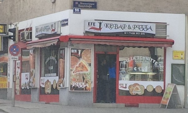 Außenansicht - EFE Kebap & Pizza - Wien