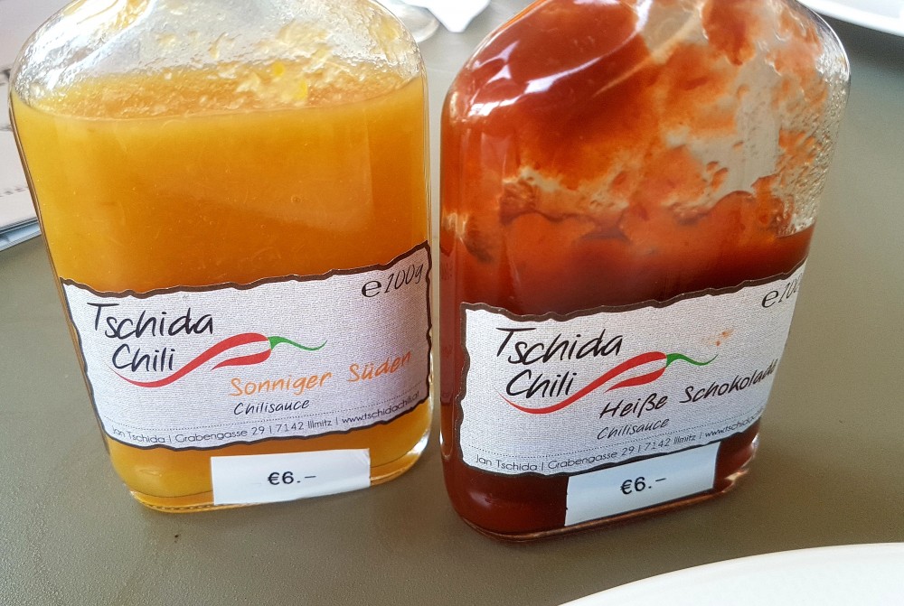 Illmitzer Chili-Saucen von Tschida - Tauber am See - Andau