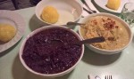 Gummiknödel vom Feinsten und auch das Kraut ein Hit!