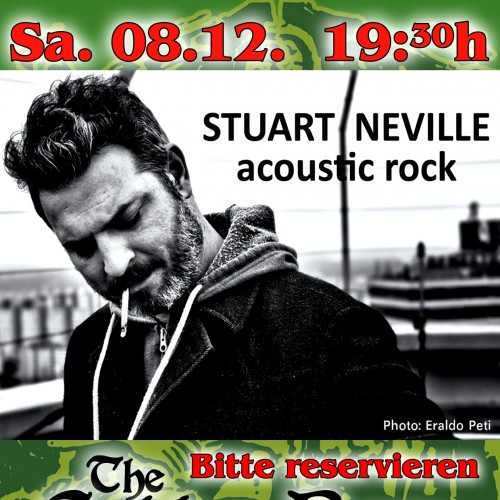 Stuart Neville acoustic rock