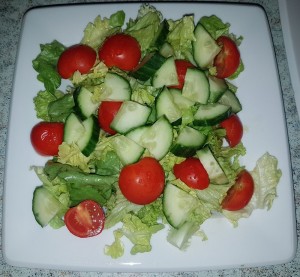 Grosser gemischter Salat