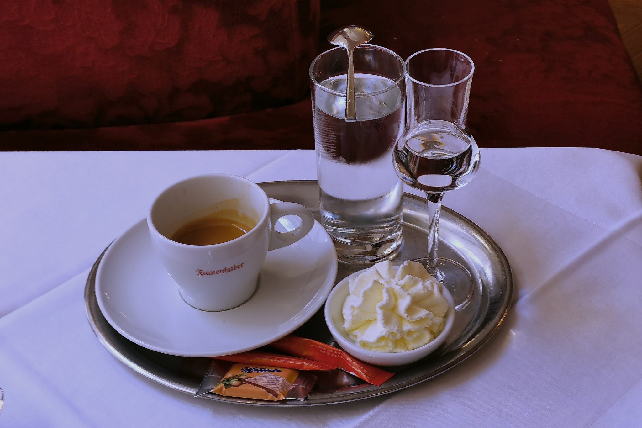 Cafe Frauenhuber - Menü Kaffee & Co - meine Vorliebe - Cafe Frauenhuber - Wien