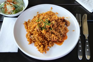 Alter Klosterkeller - Reisfleisch - Fleisch ausgetrocknet und der Reis selbst hat nur wenig ...