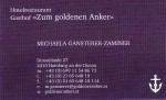 Zum goldenen Anker Visitenkarte - Gasthof Zum Goldenen Anker - Hainburg
