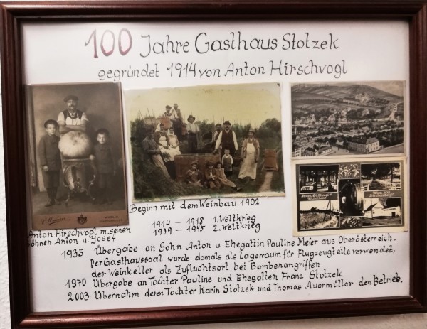 Hat schon verdammt viel gesehen der Stotzek vulgo Hirschvogel. Die letzten ... - Gasthaus Stotzek - Wien