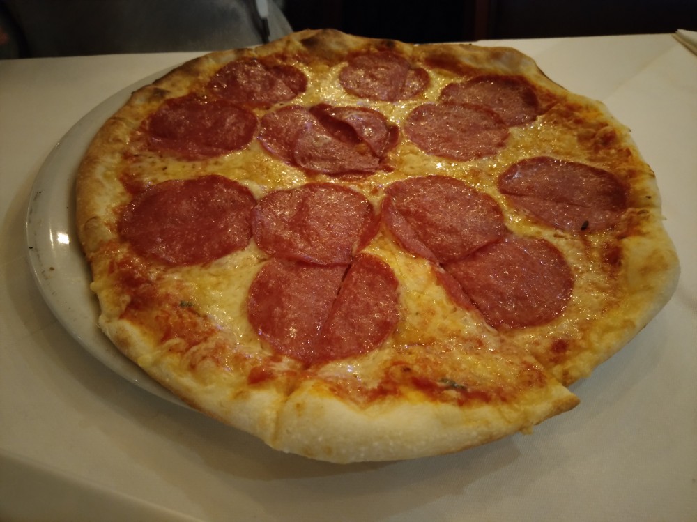 Pizza Salami - All'Italiana - Wien