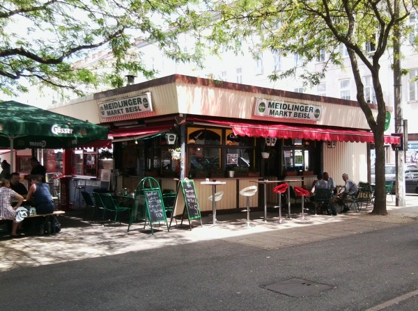 Meidlinger Marktbeisl Lokalaußenansicht & Gastgarten - Marktbeisl - Wien