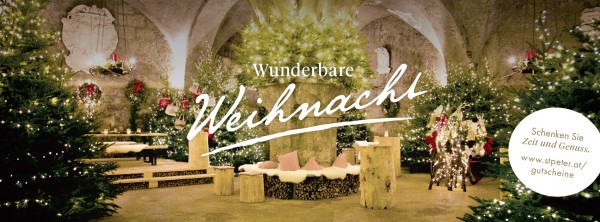 Weihnachten in Salzburg - St. Peter Weihnachtswunderwelt von November bis ... - St. Peter Stiftskulinarium - Salzburg