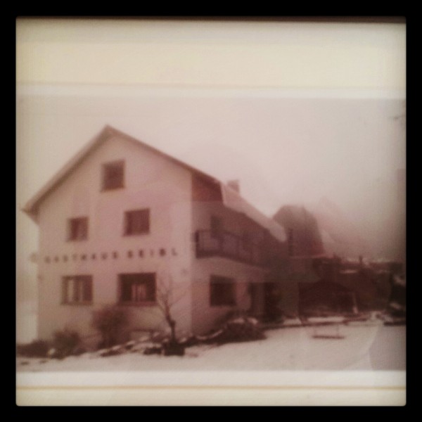 vor dem Brand... - Gasthaus Seibl - Lochau