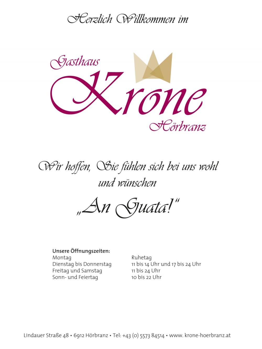 Gasthaus Krone - Hörbranz
