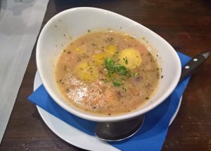 Suppe vom Ganslmenü 2017, die war ein Traum - Wieninger - Wien
