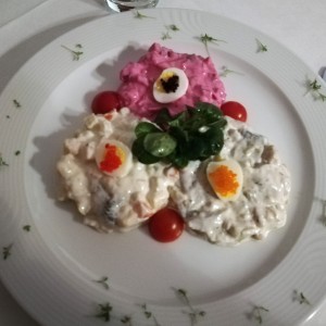 3erlei Heringsalat, köstlich! - Grünauer - Wien