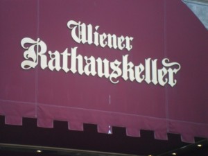 Gourmetrestaurant-Salon Ziehrer im Wiener Rathauskeller