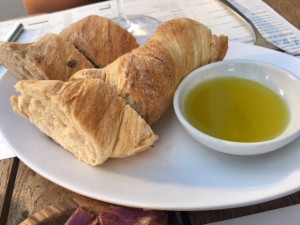 Brot mit Olivenöl, perfekt