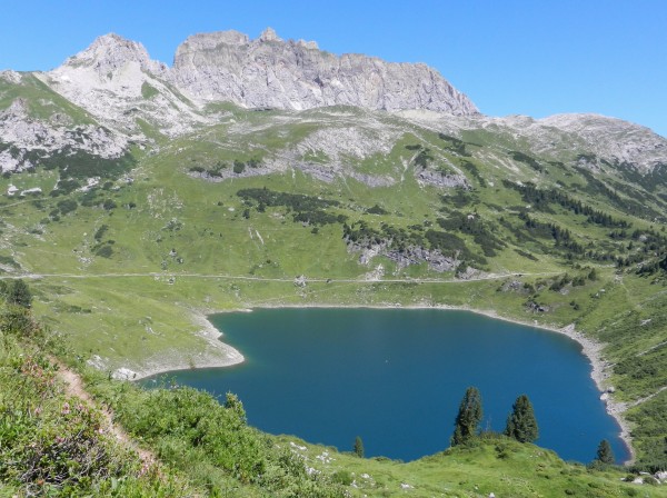 Formarinsee / Rote Wand, wurde in der ORF Sendung "9 Plätze - 9 Schätze" im ... - Freiburger Hütte - Dalaas