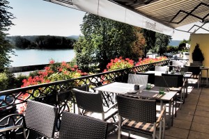 sehr schöne Donauterrasse
günstiges Businesslunch