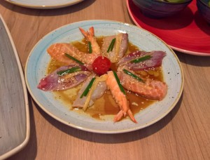 verschiedene Sashimi - Dining Ruhm - Wien