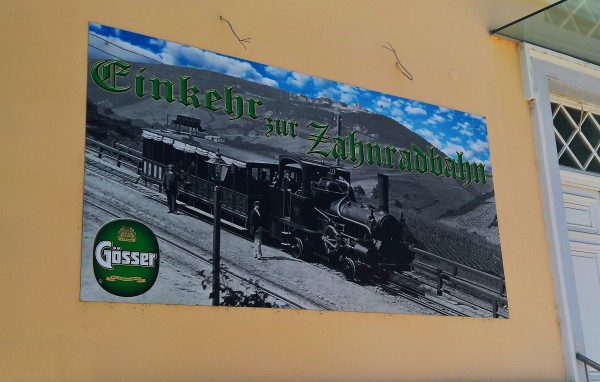 Hoffentlich hält sich der Betreiber länger als seine Vorgänger, denn der ... - Einkehr zur Zahnradbahn - Wien