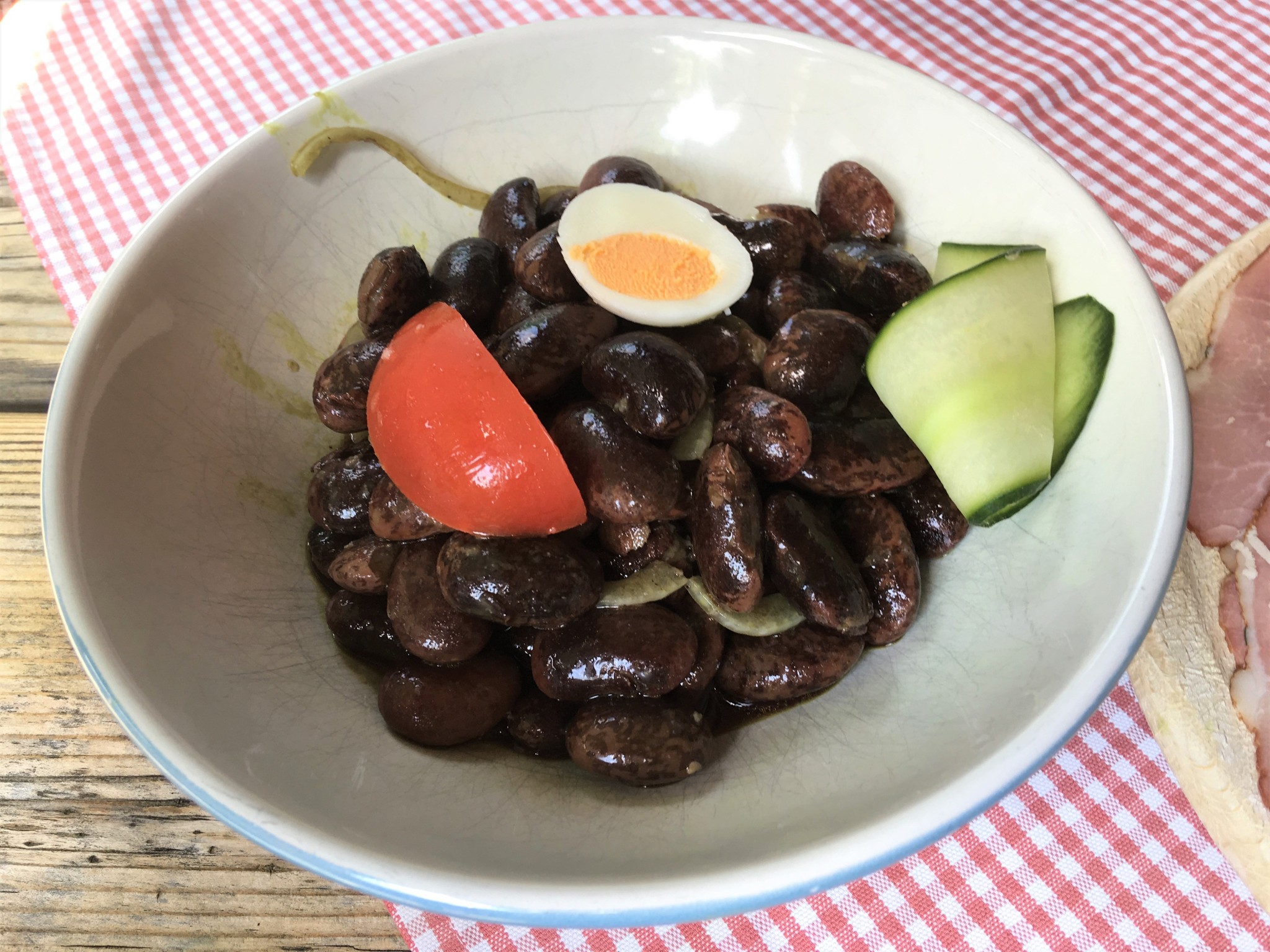 Käferbohnensalat (kleine Portion) - Weingut & Buschenschank Lazarus - St. Stefan ob Stainz