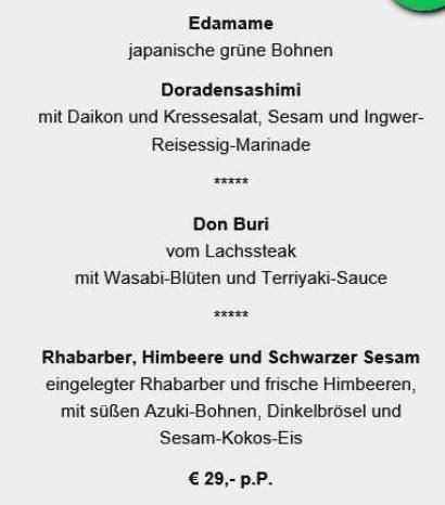 Shiki - 3-Gänge Business-Lunch - Shiki - Wien