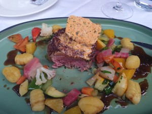 Angeschnittenes Steak - Pfarrwirt - Wien