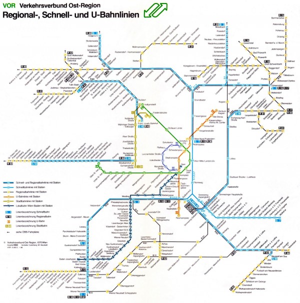 Kronprinz Rudolfshof - Der sehr 'aktuelle' Netzplan - Kronprinz Rudolfshof - Wien