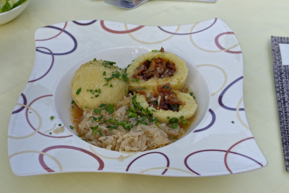 Café-Restaurant Resselpark - Grammelknödel - nicht einmal so schlecht - gute ... - Café-Restaurant Resselpark - Wien