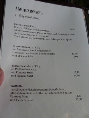 Hauptspeisen II. - Gasthaus Mövenblick - Fußach