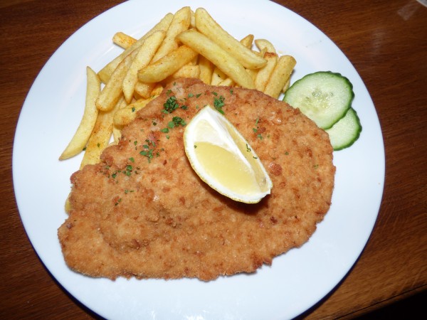 Kalbsschnitzel - Bierwirt am Naschmarkt - Wien