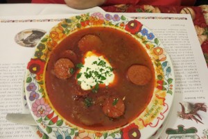 Ungarische Krautsuppe - kleine Portion - Ilona Stüberl - Wien
