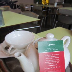 ... oder ein herrlicher grüner Tee - Kunsthallencafe - Wien