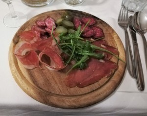 Südtiroler Räucherteller, sehr gschmackig! - Gasthaus Stafler - Wien