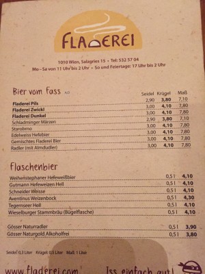 Fladerei - Wien