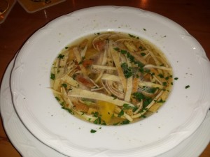 Frittatensuppe, sehr gut - Karlwirt - Perchtoldsdorf