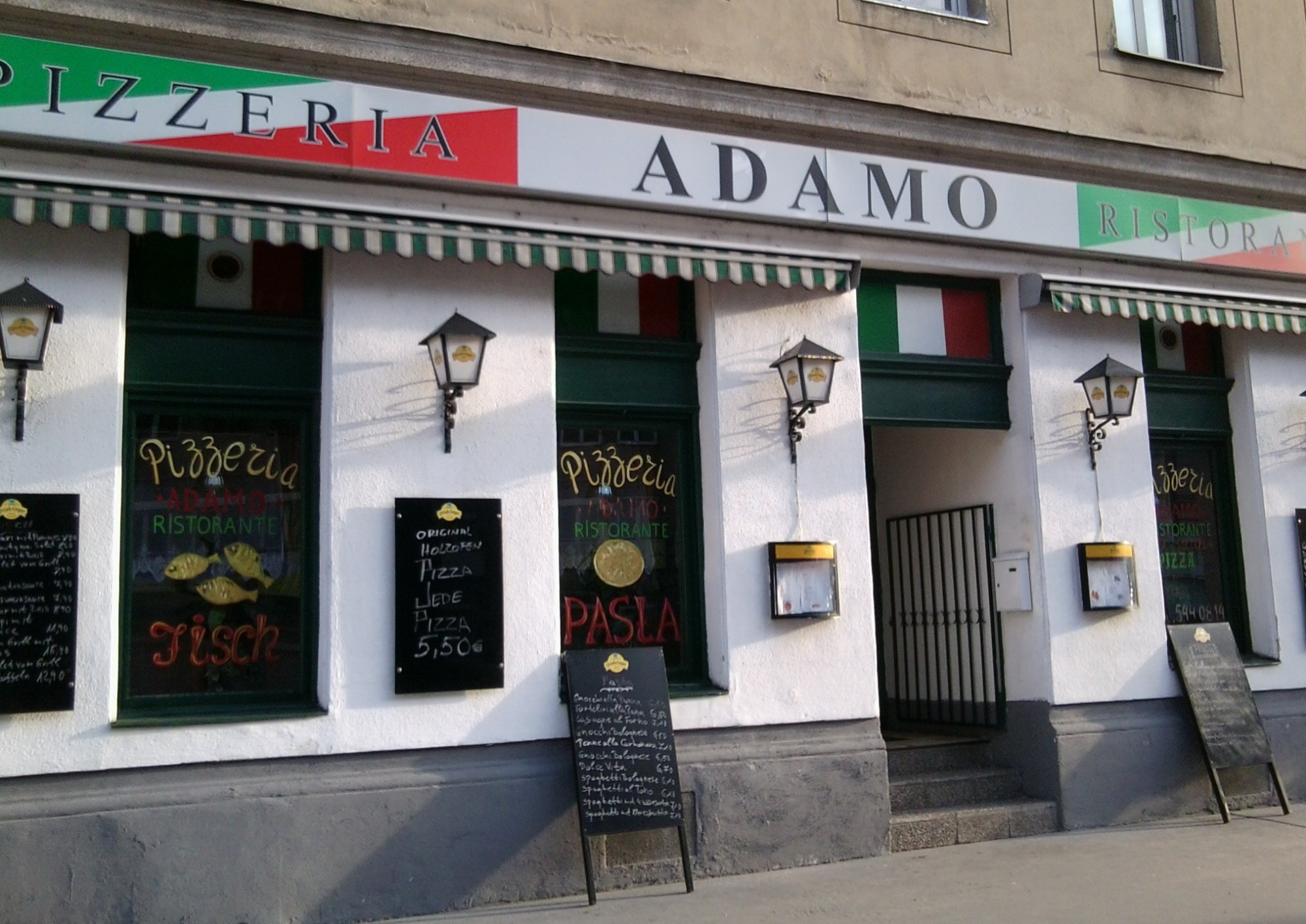 Pizzeria Adamo Aussenansicht - Pizzeria Adamo - Wien