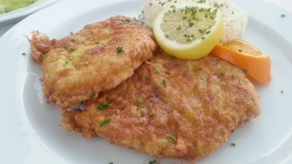 Pariser Schnitzel - Gasthaus Forellenhof - Rohr im Gebirge