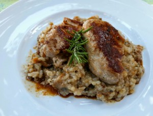 Schweinefilet auf Steinpilzrisotto - Hawlik´s Schlemmereck - Bad Vöslau