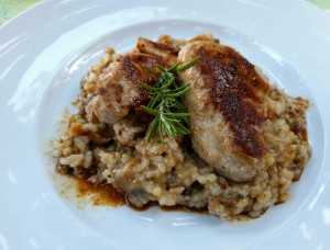 Schweinefilet auf Steinpilzrisotto - Hawlik´s Schlemmereck - Bad Vöslau