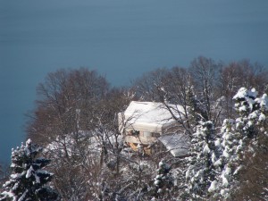 Das Seibl aus der Ferne. - Gasthaus Seibl - Lochau